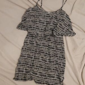 Black and white dress